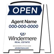 Windermere Real Estate A-Frame Sign (Open House)