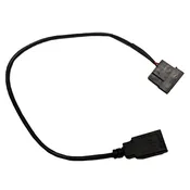 12" Female USB to Female 5v Molex