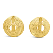 1970's Yellow Gold Estate Earrings