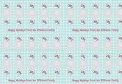 Holiday Personalized Wrapping Paper