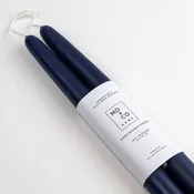 100% Beeswax Taper Candles | Midnight Blue: 10 Inches