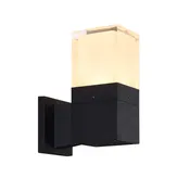 VONN 9" Modern 5-Watt LED Outdoor Wall Sconce in Matte Black | VOW1768BL