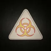 Bio Hazzard Design Silly Patch