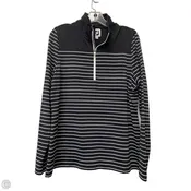 Athletic Jacket By Clothes Mentor In Black, Size: L