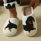Dachshund Cozy Slippers