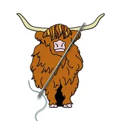 Highland Coo Needle Minder
