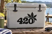 420 Botanica Vinyl Decal - CannabisCX004