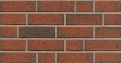 313 Red Flashed Velour Thin Brick