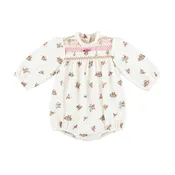 Adelaide Romper in Winter Rose