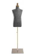 Child Display Dress Form on Metal Flat Base