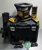 DEWALT DW080LGS 20V MAX Tool Connect Green Rotary Laser Level Kit