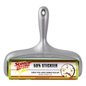 3M Scotch-Brite 830LSRS-60 Large Surface Lint Roller, 8 In. x 31.4 Ft., 60 Sheets