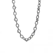 14K White Gold Custom Made Britt Chain with Diamonds