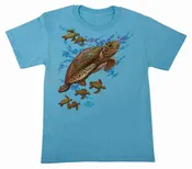 Big Sea Turtle T-Shirt, Youth