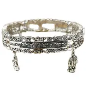 Angel Watching Over You Bracelet with Angel Charms