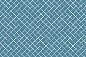 Bahama Court Trellis Fabric - Pool Blue