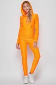 2 Piece Scrunch Butt Leggings and Hooded Jacket Set