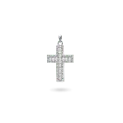 14K Amalfi Diamond Cross