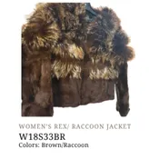 Women’s Rex Rabbit & Fox Fur Short Jacket