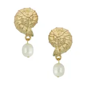 1030W - Nautical Shell Earrings