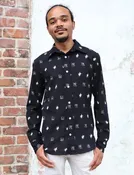Apollo Men's Button Down Shirt- FINAL SALE