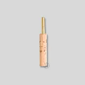 47 mm Brass “Prestini” Oboe Staple, Natural Cork