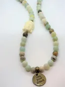 Amazonite and Ocean Jasper Wrap