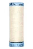0001 Creamy Beige - Gutermann 30wt Silk Thread