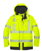 Carhartt ANSI 107 Class 3 Waterproof Insulated Jacket with Logo Embroidery | McHenry, IL