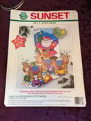 1990's Santa & Reindeer Stocking Kit — Orr-Reed  Est. 1946