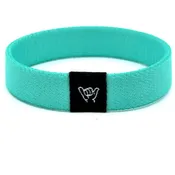 Aqua Blue Wristband Bracelet
