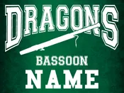 Bassoon Band Sign LCHS