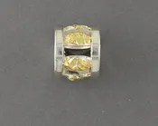 Bead Track Silver with Gold Nuggets