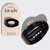 Black Flat Cloud Clip - Small