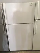 White Whirlpool Top Mount Refrigerator