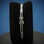Williamsburg Bracelet Sterling Silver Pineapple