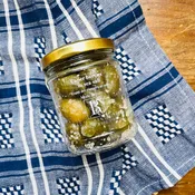 Caper Berries in Sea Salt