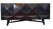 Beaumont 4-Door Black Lacquer Buffet