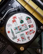 Lucky Records Slipmat — Lucky Records Miami