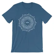 Blessed Mandala Short-Sleeve Unisex T-Shirt