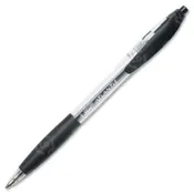 BIC Atlantis Retractable Pen, Black - 12 Pack