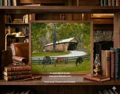 Beauty at Bennett's Mill Covered Bridge
