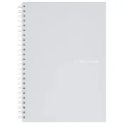 A5 NOTEBOOK SOFT COVER LIGHT GREY