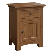 Abby 1 Drawer & 1 Door Nightstand