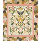 Bee Garden Quilt Pattern - PDF