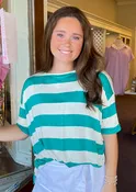 Bright Striped Tunic