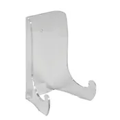 ACRYLIC STAND: Wall Plate or Bowl Stand 12" High (Large For 16 to 20 In Diam.)