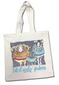 Full of Woolly Goodness Cotton Canvas Bag