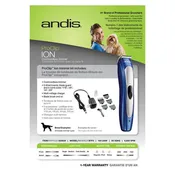 Andis ProClip Ion Blue Trimmers