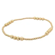2 mm and 4 mm Station Bracelet